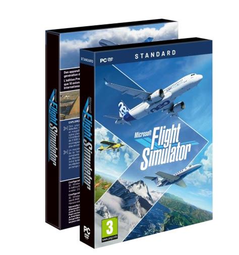 Flight Simulator Les éditions Physiques Standard Et Deluxe