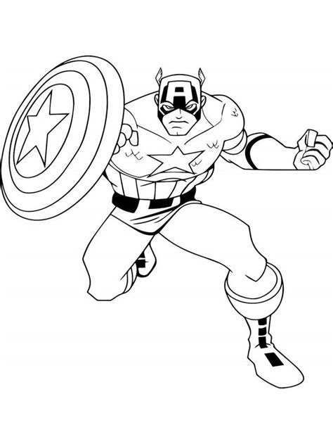 Minion Captain America Coloring Pages Below Is A Collection Of Free