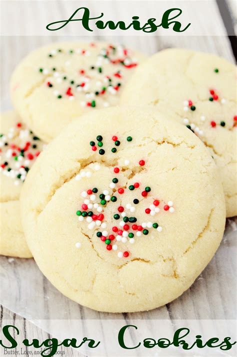On the first day of christmas, our true love gave to us: Amish Sugar Cookies | Recipe | Amish sugar cookies, Sugar ...