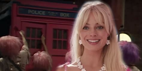 Doctor Who Tardis Turns Pink To Celebrate Barbie Movies Release