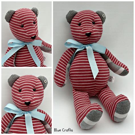 Free Pattern For Memory Bear Web Handmade Teddy Bear Pattern Free