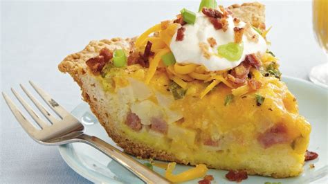 Loaded Potato Quiche Recipe