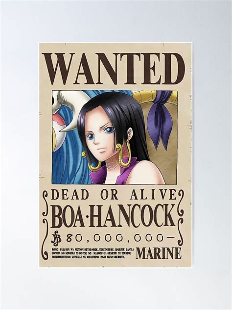 Official Boa Hancock Wanted Posters 【 Update April 2024】