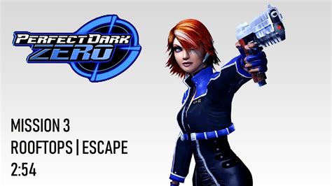 Perfect Dark Zero Mission 3 Rooftops Escape 254 Youtube