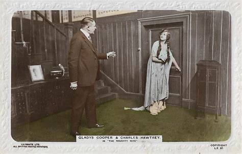 Gladys Cooper In The Naughty Wife British Postcard Lilywh Flickr