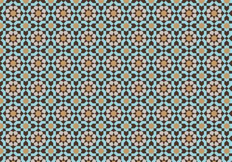 Moroccan Mosaic Pattern Bacground Download Free Vector Art Stock