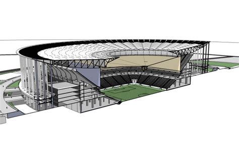 Brasilia National Stadium With Cross Section Inhabitat Green Design