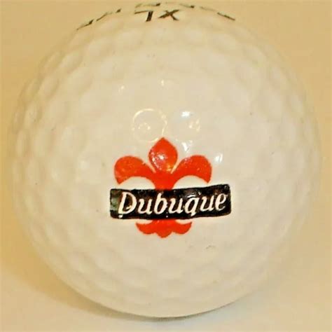 Vintage Dubuque Packing Co Slaughterhouse Golf Ball Top Flite Xl 1