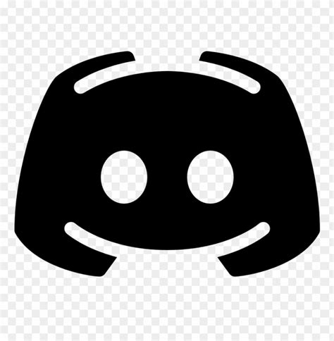 Download Discord Black Logo Png Free Png Images Toppng