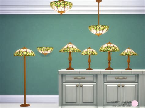 The Sims Resource Tiffanys Lamp Set