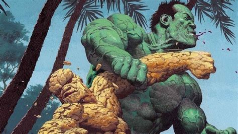 Hulk Vs The Thing Marvel Finally Reveals Which Hero Is Stronger Ign