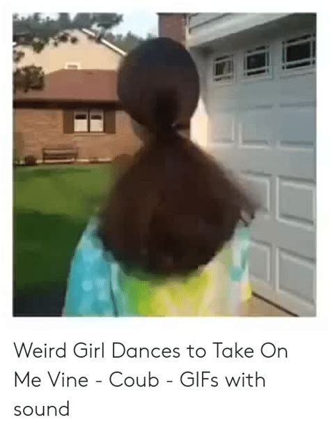 Weird Girl Dances To Take On Me Vine Coub S With Sound Vine