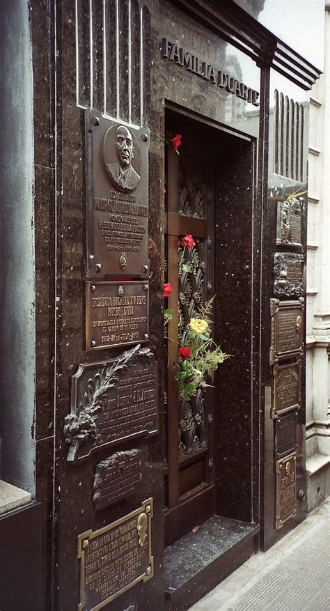 Tomb Of Evita Peron La Recoleta Cemetery Buenos Aires A Flickr