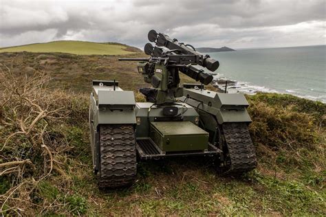 Robotic Tanks Guarded Marines In ‘first Time British War Game The