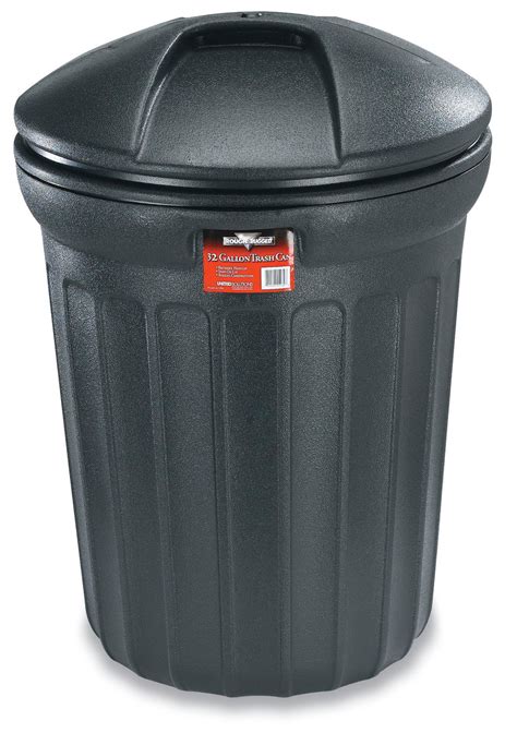 Rough And Rugged 73250206 Trash Can 32 Gallon
