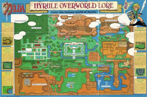 The Legend Of Zelda The Overworld Curtis Wright Maps
