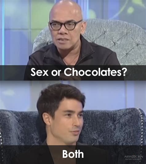Sex Vs Chocolates 45 Celebrities And Their Answers To Twba Fast Talks Ultimate Question