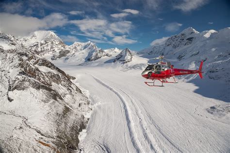 Denali Alaska Helicopter Tour Yanert Glacier Landing