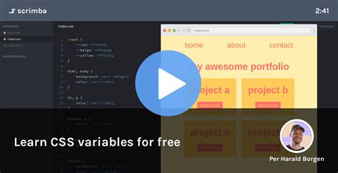 Overriding Variables Css Variables Tutorial