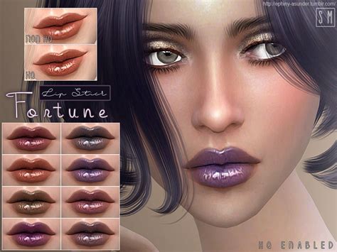 Sm Lipstick Lip Color Makeup The Sims 4 P2 Sims4 Clove Share Asia