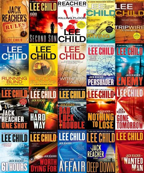 √ Lee Child Jack Reacher Books In Order Written
