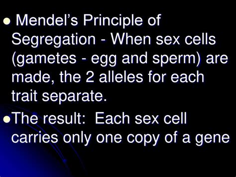 Mendels Laws Of Heredity Ppt Download