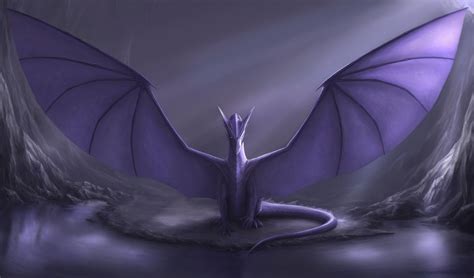 Purple Dragon Wallpapers On Wallpaperdog