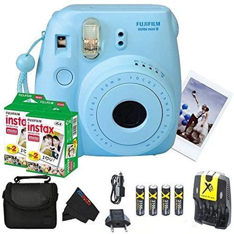 Fujifilm Instax Mini 8 Instant Film Camera Blue 2 Fujifilm Instax Mini