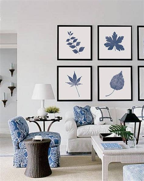 The Timeless Beauty Of Blue And White Wall Decor