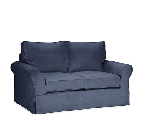Pb Comfort Roll Arm Slipcovered Sofa Furniture Slipcovers Love Seat