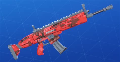 Fortnite Red Camo Wrap How To Get And Price Gamewith