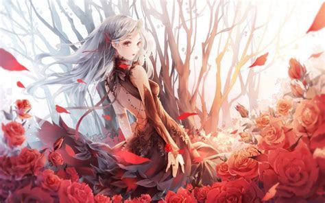 Top 48 Imagen Anime Roses Background Vn