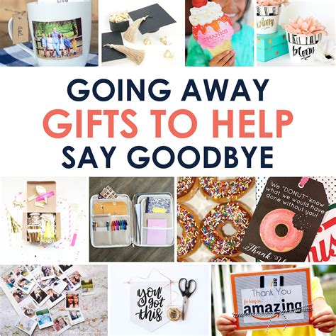 I'd like to get her a gift, but what is appropriate for someone you just met a few weeks ago? Going Away Gifts to Help Say Goodbye | The Dating Divas