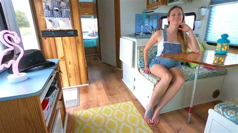 Motorhome Tour Living The Full Time Rv Lifestyle In A Remodeled