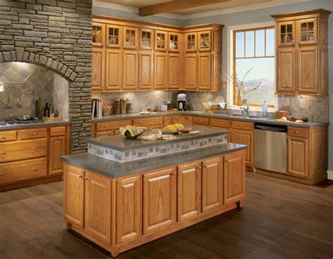 I have painted oak cabinets for clients who actually prefer the grain to show through the paint for a rustic look. this is almost the exact color of our cabinets and it will ...