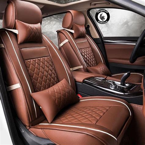 Pegasus Premium Multi Color Leather Car Seat Cover Rs 2999 Unit Id