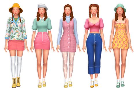 More Of Honeys Best Looks Sims 4 Clothing Sims 4 Sims 4 Mods Clothes