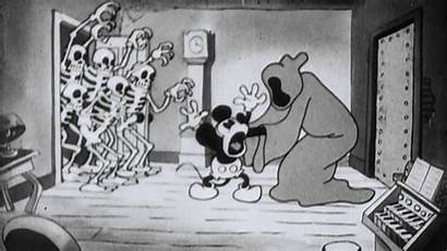 Haunted Cartoons Disney 1929 Mickey Mouse Scary