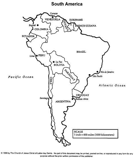 South America Map From Research Guidance South America Map South