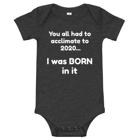 2020 Baby Shirt 2020 Baby Onesie Born In 2020 Etsy