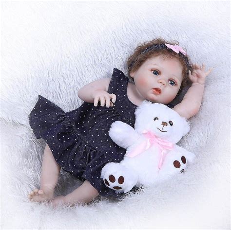Rebirth Doll 55cm Bebe Dolls Reborn Realistic Girl Baby Full Body