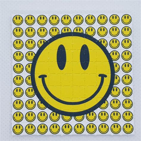 Smiley Face Blotter Art Psychedelic Art Lsd Acid Art 100 Tab Sheet T