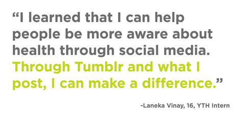 Health Social Justice And Tumblr A Conversation With Yth Intern