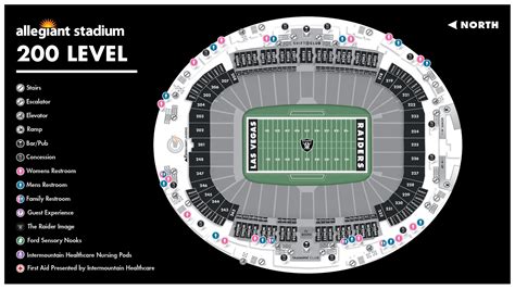 Stadium Maps Official Website Of Allegiant Stadium Allegiant Stadium