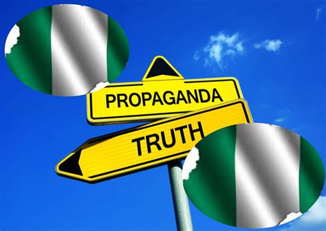 So senseless as to be laughable; THAT EMPTY PACKET PROPAGANDA OF THE NIGERIAN GOVERNMENT ...