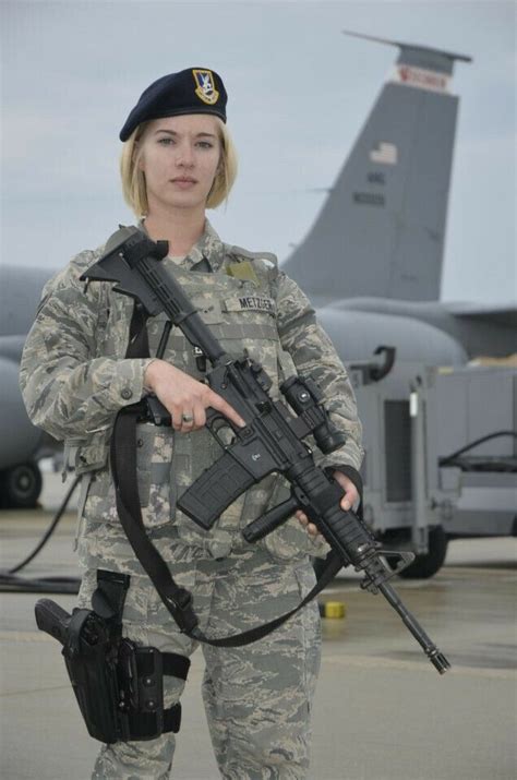 U S Air Force🇺🇸 Female Security Force Military Girl Military Police