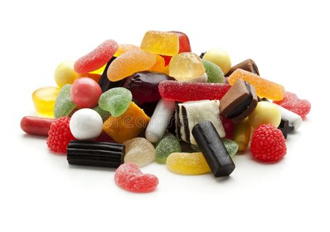 Jelly Beans Wine Gums And Liquorice Candy Stock Photo Image Of Jelly