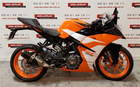 Ktm Rc 125 2019 125 Cm3 Moto Sportive 651 Km Orange 62420 Billy