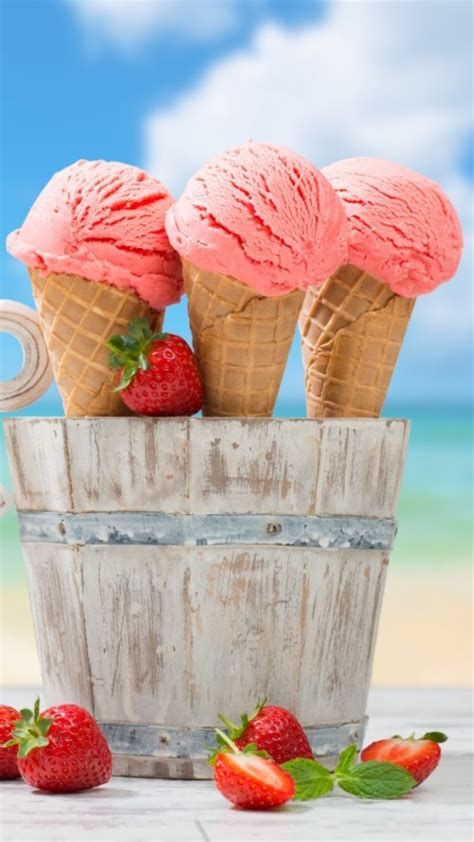 Ice Cream Waffle Cones Summer Wallpaper Ice Cream Wallpapers Free