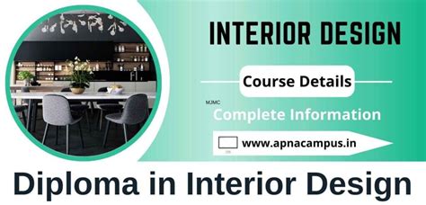 Diploma In Interior Design Course Details Salary Eligibility Scope